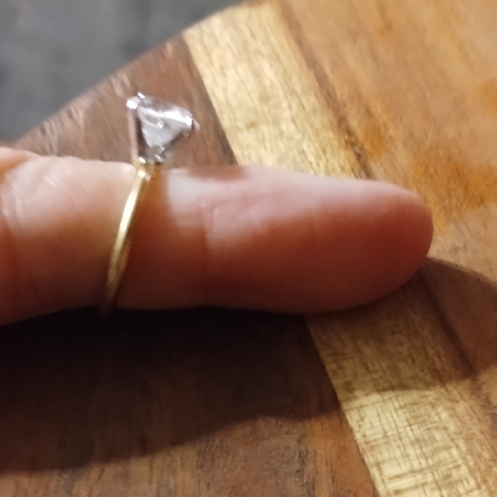 Joseph Esposito 14kge CZ Ring
